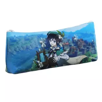 Пенал школьный на молнии calligrata