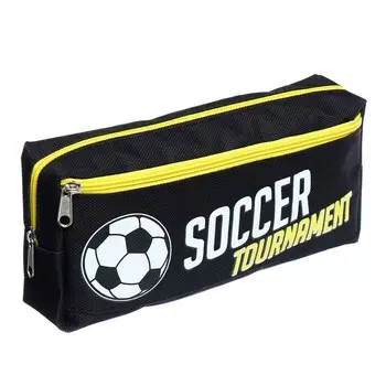 Пенал школьный на молнии calligrata