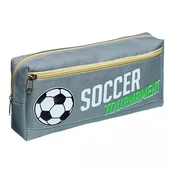 Пенал школьный на молнии calligrata