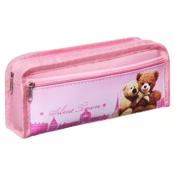 Пенал школьный на молнии calligrata