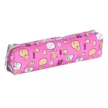 Пенал школьный на молнии calligrata