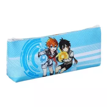 Пенал школьный на молнии calligrata