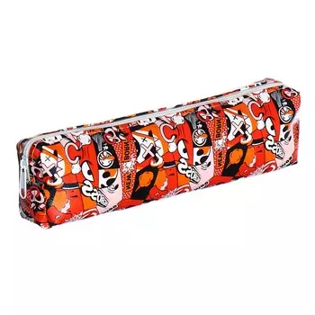 Пенал школьный на молнии calligrata