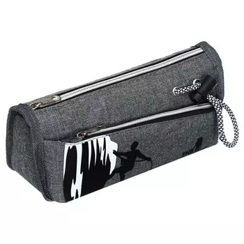 Пенал школьный на молнии calligrata