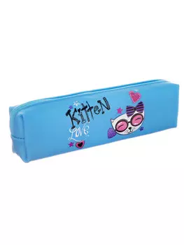 Пенал школьный на молнии calligrata