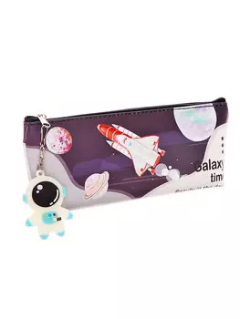 Пенал школьный на молнии calligrata