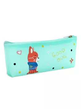 Пенал школьный на молнии calligrata