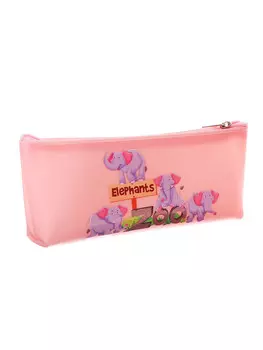 Пенал школьный на молнии calligrata