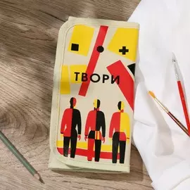 Пенал-скрутка для карандашей