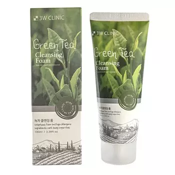 Пенка для умывания с экстрактом зеленого чая