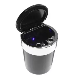 Пепельница для авто torso с подсветкой, синий