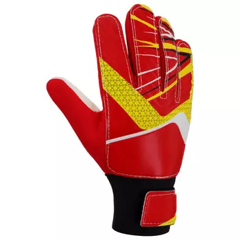 Перчатки вратарские onlytop, р. 5, цвет красный