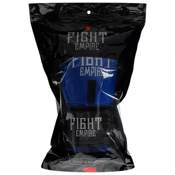 Перчатки боксерские детские fight empire, 8 oz, синие