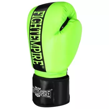 Перчатки боксерские fight empire, салатовые, размер 10 oz