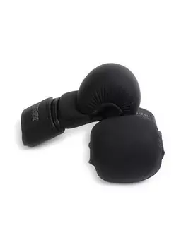 Перчатки для мма fight empire, гибридные, premium, р. m, черные