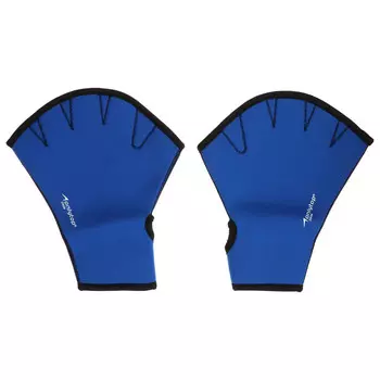 Перчатки для плавания onlytop, неопрен, 2.5 мм, р. m, цвет синий