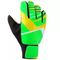 Перчатки вратарские, размер 10, цвет черно-салатовый