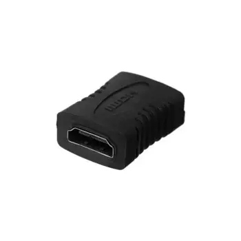 Переходник luazon pl-004, hdmi (f) - hdmi (f), черный