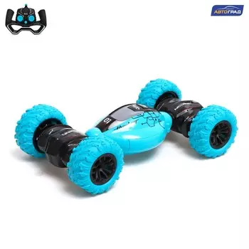 Перевертыш радиоуправляемый climber, 1:16, 4wd, работает от аккумулятора, цвет синий