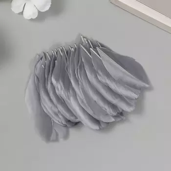 Перо декоративное гусиное