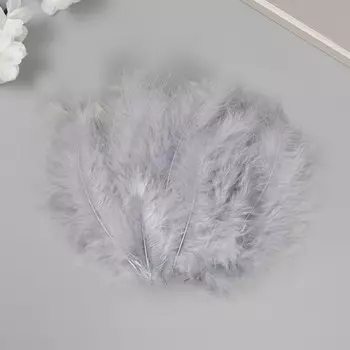 Перо декоративное гусиное пуховое