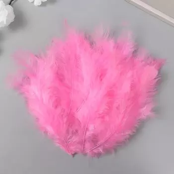 Перо декоративное гусиное пуховое