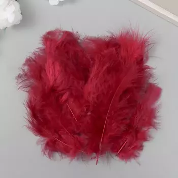 Перо декоративное гусиное пуховое