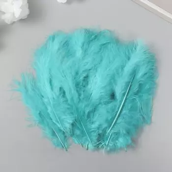 Перо декоративное гусиное пуховое