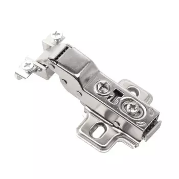 Петля clip-on полунакладная с доводчиком для фасадов из алюминия