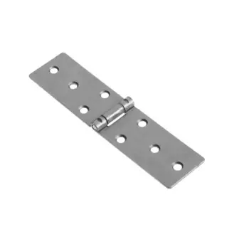 Петля карточная тундра, 140х34 мм, без покрытия, 1 шт.