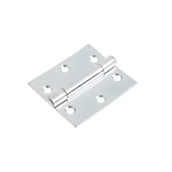 Петля карточная тундра, 50х45 мм, покрытие цинк 1 шт.