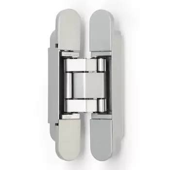 Петля скрытой установки lockland, 25х150 мм, с 3d-регулированием, цвет матовый хром