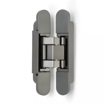 Петля скрытой установки lockland, 25х150 мм, с 3d-регулированием, цвет графит