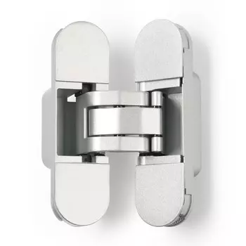 Петля скрытой установки lockland, 30х110 мм, с 3d-регулированием, цвет матовый хром