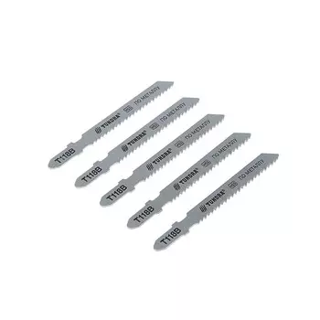 Пилки для лобзика тундра, hss, по металлу, 5 шт. 50/752 мм, t118b