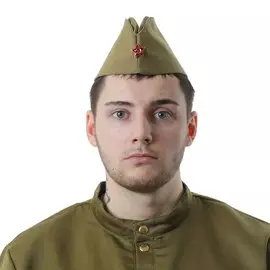 Пилотка х/б, размер 58 см