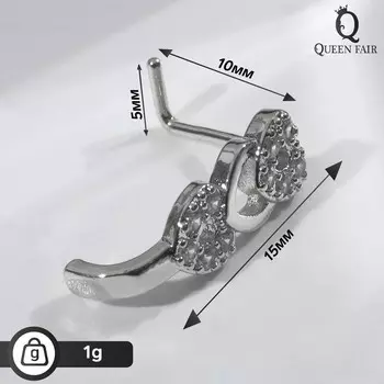 Пирсинг в крыло носа