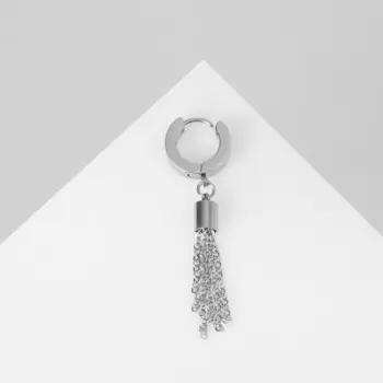 Пирсинг в ухо (моносерьга)