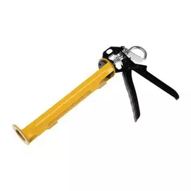 Пистолет для герметика тундра, полуоткрытый, круглый шток, 225 мм