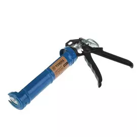 Пистолет для герметика tundra, полуоткрытый, круглый шток, 225 мм