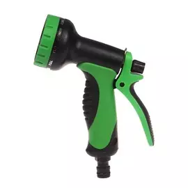 Пистолет-распылитель, 10 режимов, быстросъемное соединение, пластик, greengo
