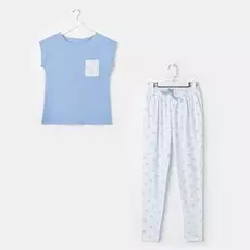 Пижама брюки футболка