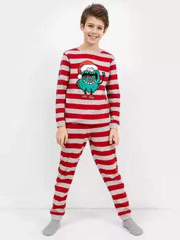Пижама для мальчиков (джемпер, брюки)