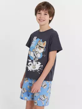 Пижама для мальчиков с принтом