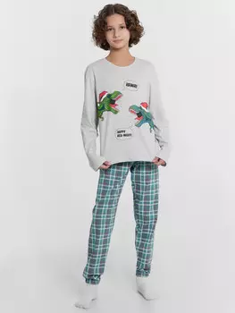 Пижама для мальчиков с принтом