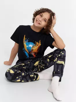 Пижама для мальчиков с принтом