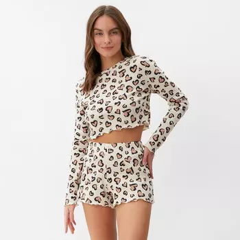 Пижама лонгслив шорты