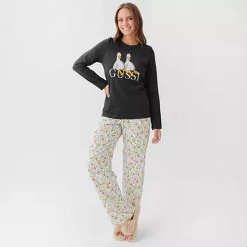 Пижама лонгслив