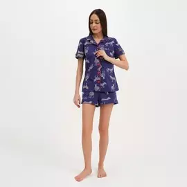 Пижама рубашка шорты