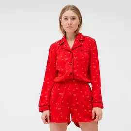 Пижама рубашка шорты